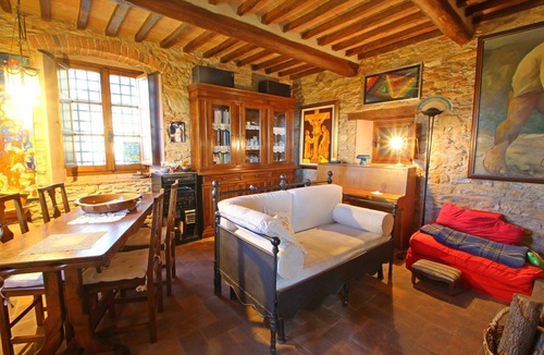 Ripa-Pozzi-Ponterosso Villa | Stone house with Sea View for 5 People above Forte dei Marmi, A/C, WiFi