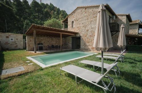 Kriopigi House | Stone Made Private Pool Villa 4 Kriopigi