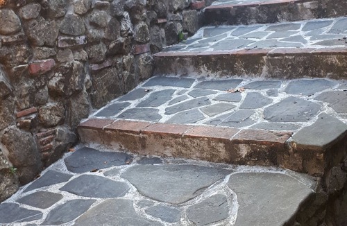 Boveglio Apartment | Stone Rustico with garden in an ancient village in Tuscany. View on ancient Pieve
