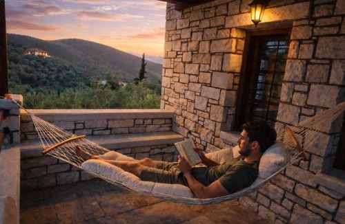 Sourpi Villa | Stone Villa Monolia