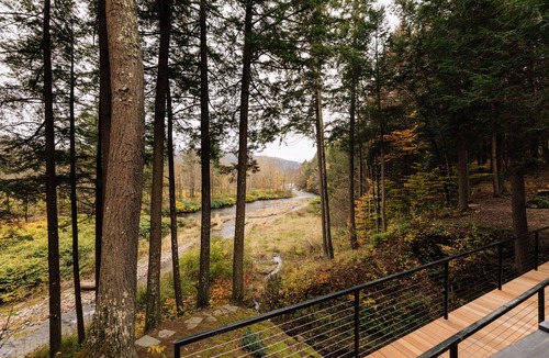 Roscoe Cabin | Stonewater Pines: Riverfront Property on 60 Acres