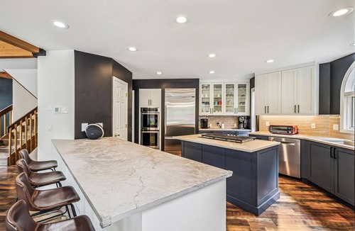 Dunkin Hill House | Stormbunker Paradise: Spacious home with stunning wooded views & hot hub!