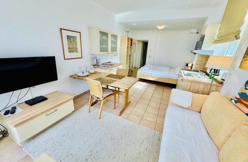Seepromenade Apartment | Strandblick