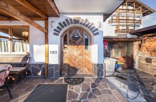 Castello-Molina di Fiemme Apartment | Studio "La pratolina monolocale" with Mountain View, Terrace & Garden