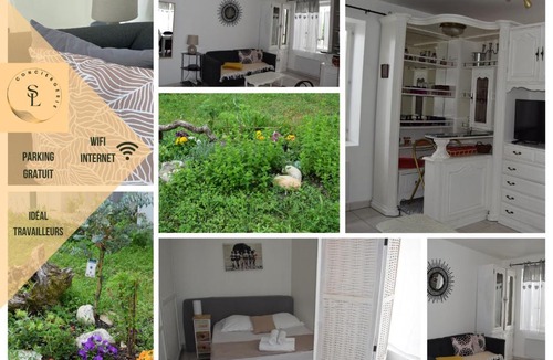 Miplaine Apartment | Studio évasion campagnarde avec jardin et parking, proche de Eurexpo et GroupamaStadium