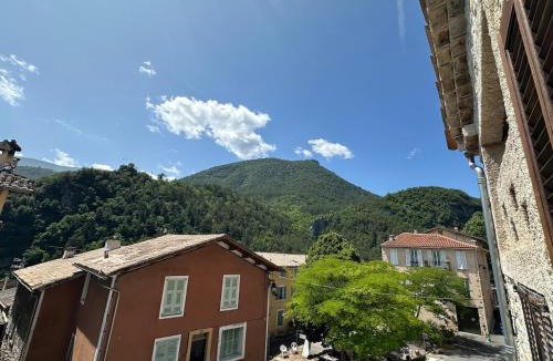 Roquesteron Apartment | Studio 3 personnes maximum avec 1 grand lit et un couchage 1 place entièrement rénové dans un joli village au cour de la nature