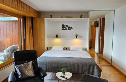 Ovronnaz Apartment | Studio 4103 Les Sources aux Bains d'Ovronnaz