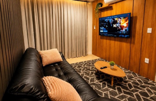 Centro Apartment | Studio 706 Premium no Centro de Chapecó com Sacada, Piscina, Academia e Vaga Garagem - Prédio Alto Padrão