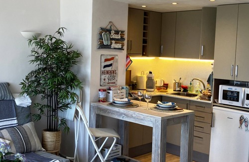 Calonge Apartment | Studio Apartment "Costa Brava Beach" with Sea View, 2 Private Terraces & Wi-Fi