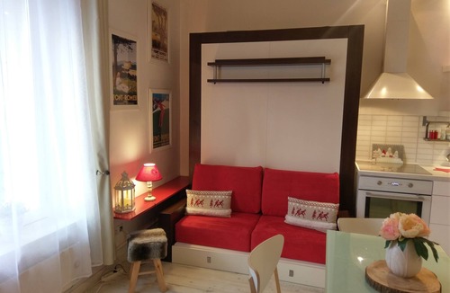 Font-Romeu-Odeillo-Via Apartment | Studio at the Grand-Hôtel de Font-Romeu 4people