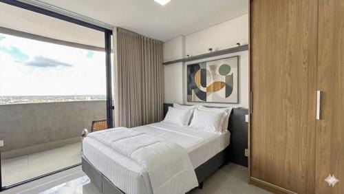 Jardim dos Estados Apartment | Studio Aconchegante com Vista do 33º Andar
