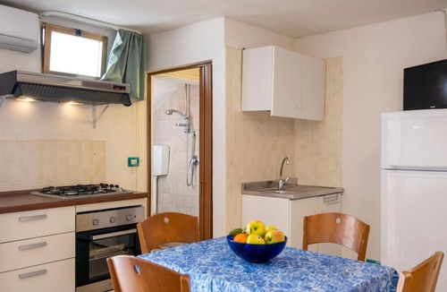Santa Cesarea Terme Apartment | Studio Apartment 'Monolocale - Rosa Sea View in Villa' with Sea View, Wi-Fi & Air Conditioning