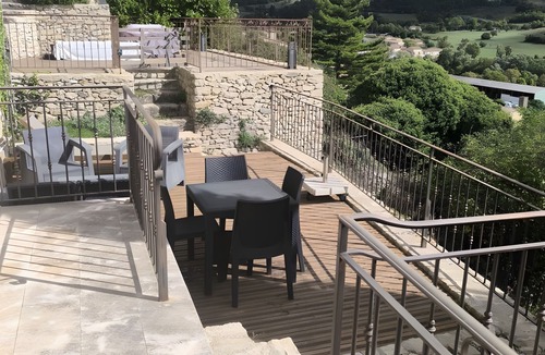 Montbrun-les-Bains Apartment | Studio Apartment 'Les Restanques' with Mountain View, Private Terrace and Wi-Fi