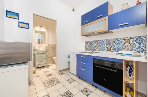 Cagliari House | Studio Apartment 'Alla Marina Monolocale Deluxe' with Balcony, Wi-Fi and Air Conditioning