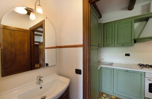 Sassello Apartment | Studio Apartment 'Ant Ra Prina Verde' with Mountain View and Shared Garden