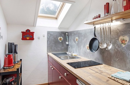 Untergrainau Apartment | Studio Apartment 'Aschaubichl - Anemone' with Mountain View, Balcony and Wi-Fi