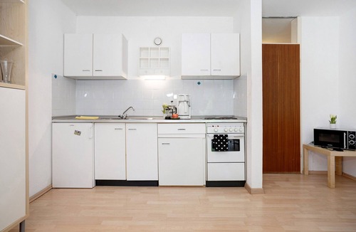 Bad Herrenalb Apartment | Studio Apartment 'Ferienwohnung Nr 9' with Private Terrace, Shared Garden and Wi-Fi