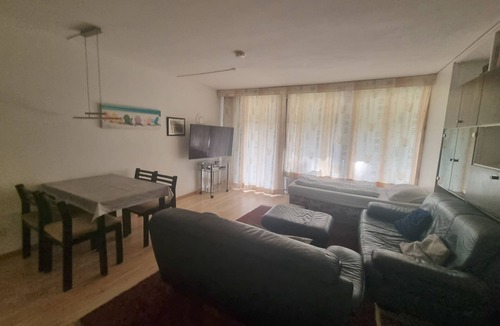 Bad Herrenalb Apartment | Studio Apartment 'Monteur-Einzimmer-5' with Mountain View, Private Terrace & Wi-Fi