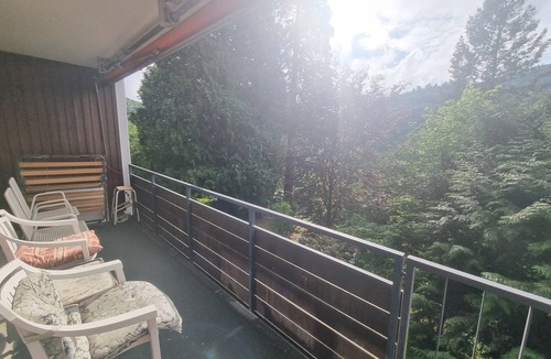 Bad Herrenalb Apartment | Studio Apartment for Contractors with Mountain View, Shared Pool and Wi-Fi