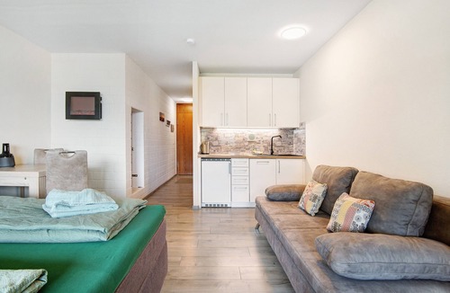 Sankt Englmar Apartment | Studio Apartment 'Waldgenuss' with Shared Pool, Balcony and Wi-Fi