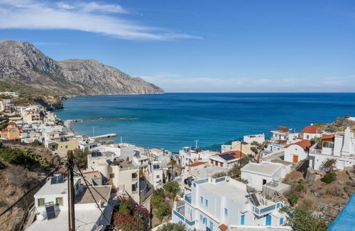 Diafani Apartment | Studio Apartment 'Double No 1' with Sea View, Wi-Fi, and Air Conditioning