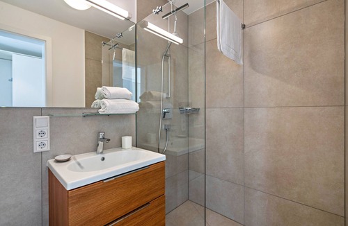 Furstenfeldbruck District Apartment | Studio Apartment 'Huber Living Basic 103' with Balcony and Wi-Fi