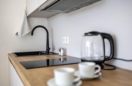 Furstenfeldbruck District Apartment | Studio Apartment "Huber Living Basic 203" with Balcony & Wi-Fi
