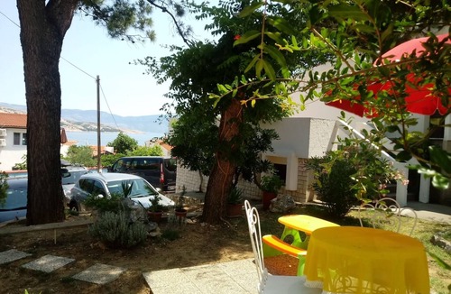 Baska Apartment | Studio apartment in Baška with Seaview, Balcony, Air condition, WIFI (3494-3)