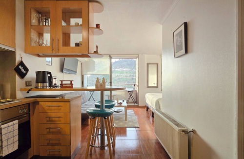 Santiago Apartment | Studio Apartment in Providencia with amazing view to the city and mountains.