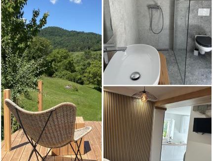 Predjama Apartment | Studio apartment in nature with sauna
