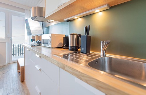 Casola Apartment | Studio Apartment 'Mountain View Corones' at the summit of Kronplatz/Plan de Corones