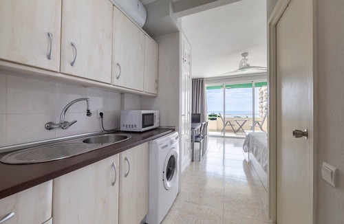 Aguadulce Apartment | Studio Apartment 'Paraiso, Sea Views, Pool' with Shared Pool and Sea View