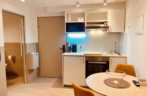 Leonberg Apartment | Studio-Apartment-Private Bathroom-Street View-Studio ohne Balkon