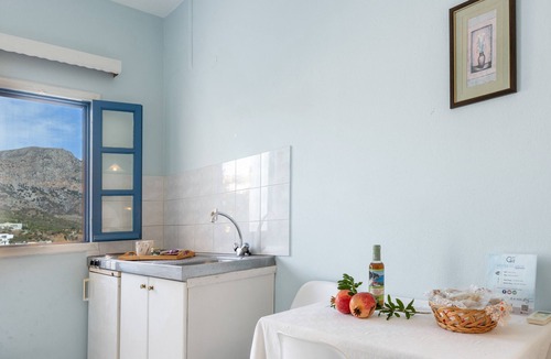 Diafani Apartment | Studio Apartment 'Triple No 1' with Sea View, Wi-Fi and Air Conditioning