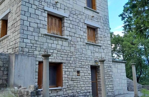 Mouzaki Apartment | Studio Apartment "Tsarouxi Village 2" with Mountain View, Private Terrace & Wi-Fi
