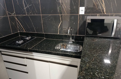 Milanez Apartment | Studio apartment with bedroom, kitchen, and bathroom, comfortable and cozy, independent.