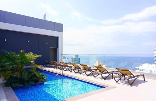 El Rodadero Apartment | Studio Apartment with Seaviews - Ambar Roca SM85