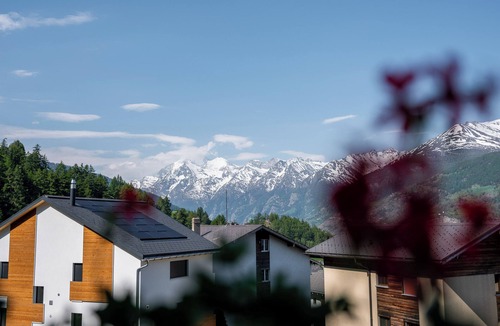 Visperterminen Apartment | Studio Arve Visperterminen - Panoramic view of the Alps