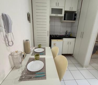 Plano Piloto Apartment | Studio Asa Norte com garagem Green Park 09