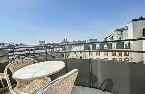 Granville Apartment | Studio avec Balcon et Parking à 50m de la Plage, Centre de Granville - FR-1-361-337