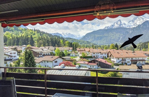 Mitterbach Apartment | Studio Bergliebe for 2 with south-facing balcony and great mountain views
