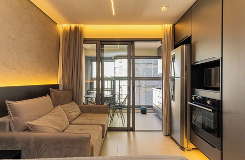 Indianopolis Apartment | Studio 806 - Z Cotovia, near Ibirapuera Shopping Mall in Moema.
