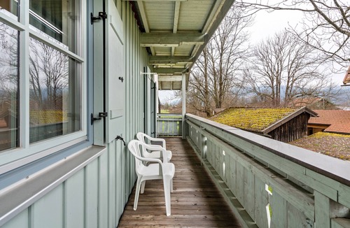 Oberaudorf Apartment | Studio 'Brünnstein-Zimmer 40' with Pool, Shared Garden and Sauna