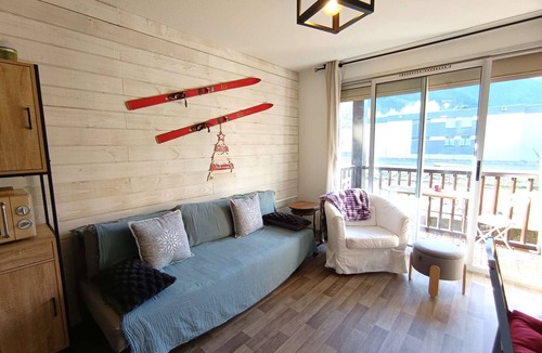 Saint-Lary-Soulan Apartment | Studio Cabin for 4 in Vielle Aure with Parking