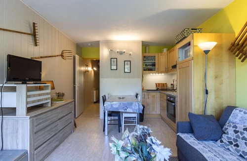 Eaux-Bonnes Apartment | Studio cabin for 6 near slopes, mountain view