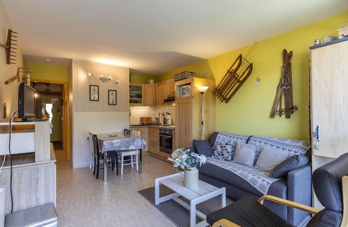 Eaux-Bonnes Apartment | Studio cabin for 6 near slopes, mountain view