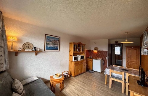 Les Saisies Apartment | Studio cabin in Les Saisies, 4 people, parking