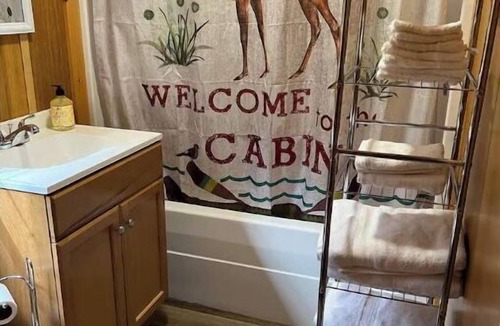 Kirby Cabin | Studio Cabin – Pet-Friendly Retreat Near Lake Greeson & Kirby Landing Marina