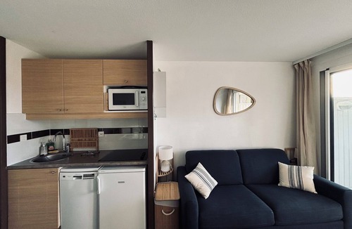 Arzon Apartment | Studio cabin with direct beach access - SOUTH terrace
