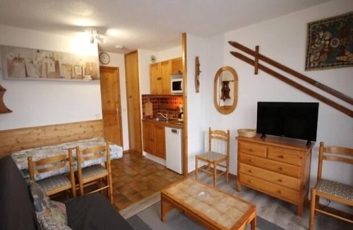 Les Saisies Apartment | Studio cabin with large terrace and ideal location